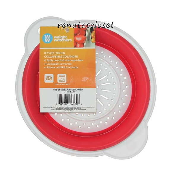 Weight Watchers 0.75 Qt. Collapsible Colander NWT - Picture 5 of 7